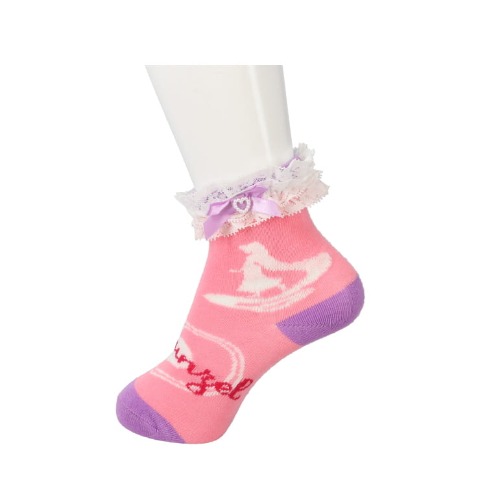 キッズ　クルーソックス(13～19cm　Disney)