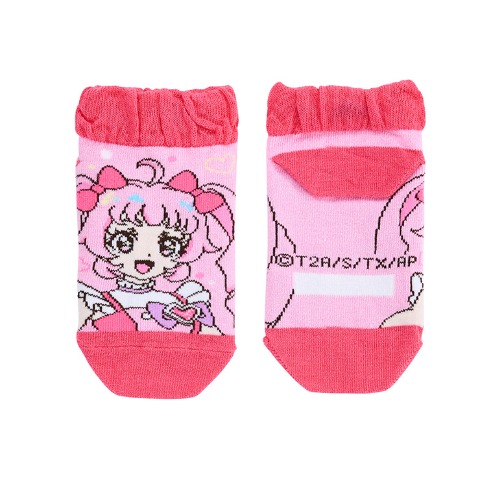 キッズ　スニーカーインソックス(15～20cm　ひみつのアイプリ)