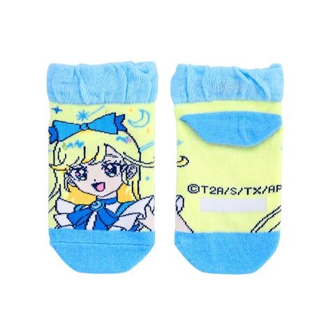 キッズ　スニーカーインソックス(15～20cm　ひみつのアイプリ)