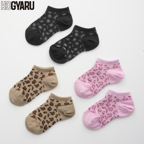 キッズ　3足組スニーカーインソックス（15～20cm・KOGYARU）