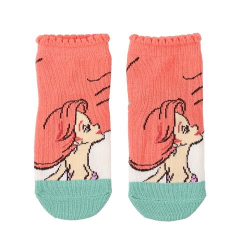 キッズ ショートクルーソックス（13～18cm Cottoli/Disney）