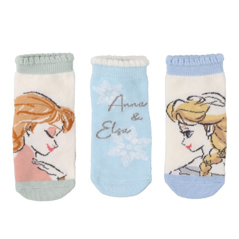 キッズ ショートクルーソックス（13～18cm Cottoli/Disney）
