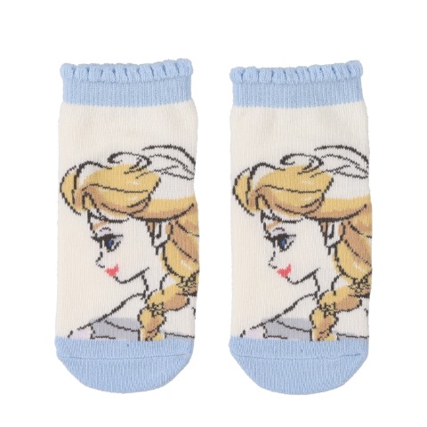 キッズ ショートクルーソックス（13～18cm Cottoli/Disney）