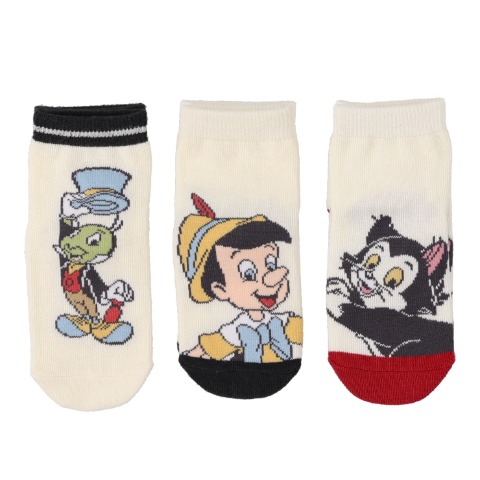キッズ ショートクルーソックス（13～18cm Cottoli/Disney）