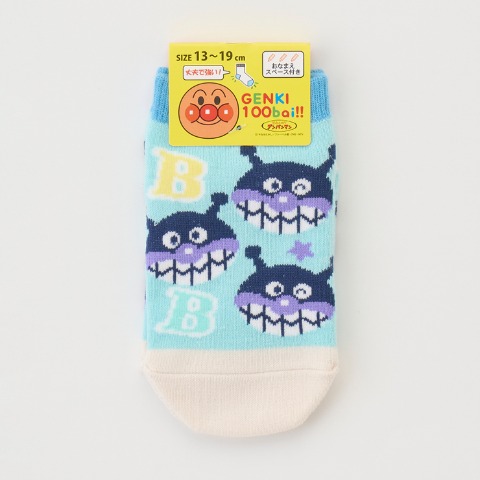 キッズ　スニーカーインソックス(13～19cm　それいけ！アンパンマン）