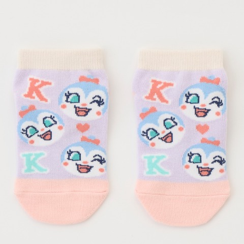 キッズ　スニーカーインソックス(13～19cm　それいけ！アンパンマン）