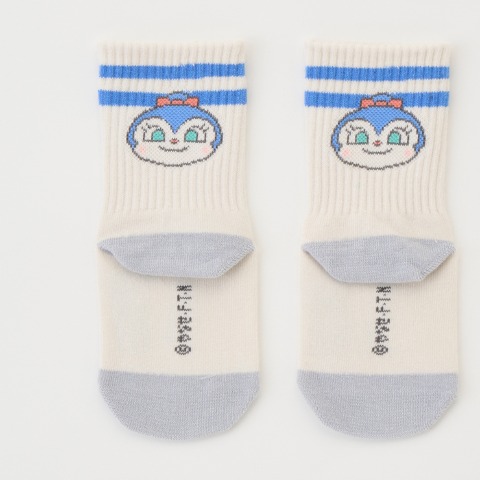 キッズ　クルーソックス(13～19cm　それいけ！アンパンマン）