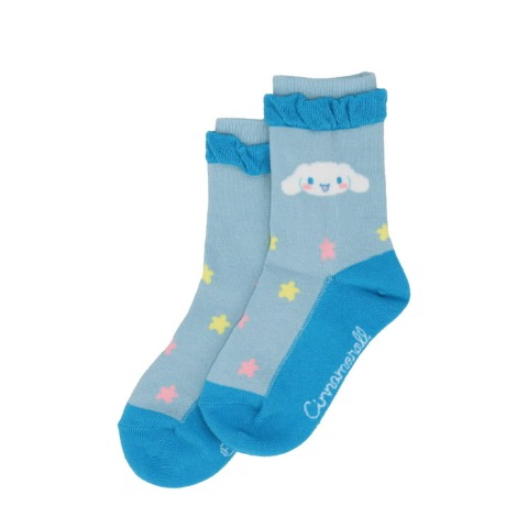 キッズ　クルーソックス（15-20cm・シナモロール）