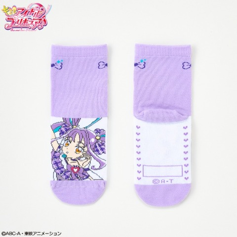キッズ　クルーソックス(15～20cm　『キミとアイドルプリキュア♪』)
