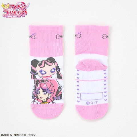 キッズ　クルーソックス(15～20cm　『キミとアイドルプリキュア♪』)