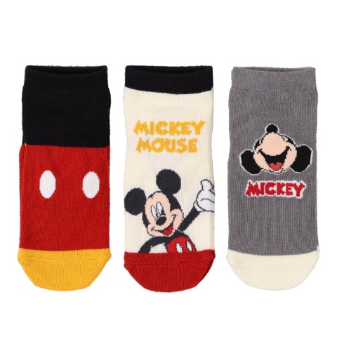 キッズ　ショートクルーソックス（15～20cm　futafuta/Disney）