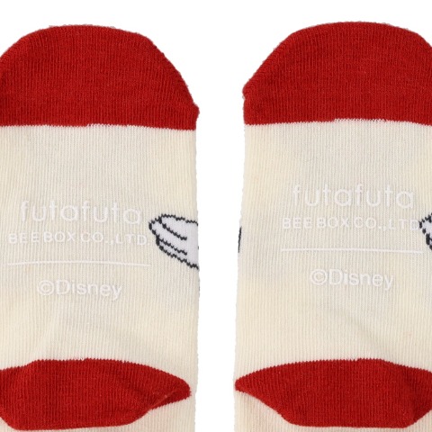 キッズ　ショートクルーソックス（15～20cm　futafuta/Disney）