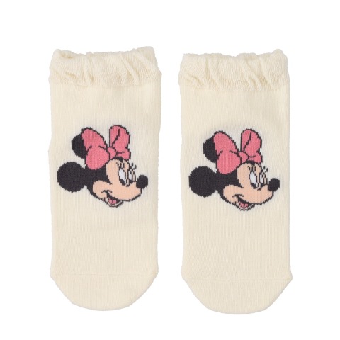 キッズ　ショートクルーソックス（15～20cm　futafuta/Disney）