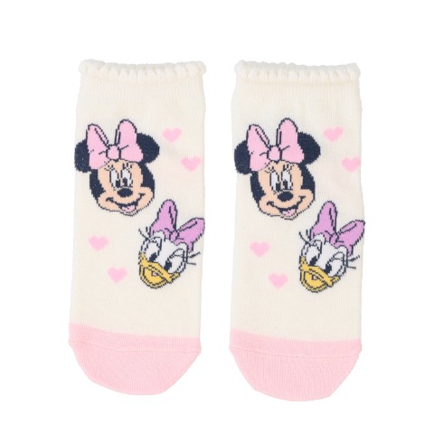 キッズ　ショートクルーソックス（15～20cm　futafuta/Disney）