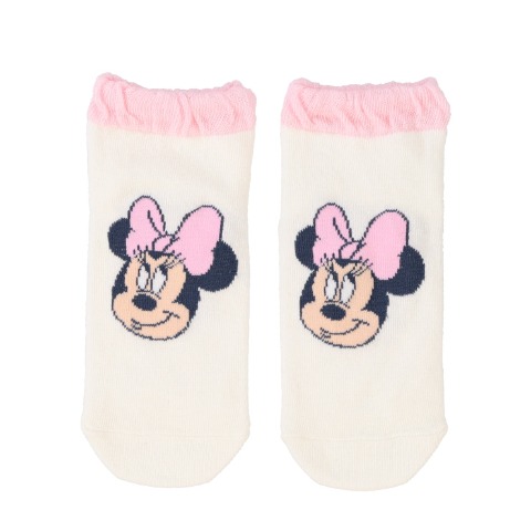 キッズ　ショートクルーソックス（15～20cm　futafuta/Disney）