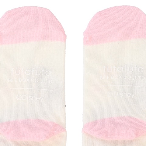 キッズ　ショートクルーソックス（15～20cm　futafuta/Disney）