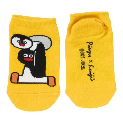 キッズ　3足組スニーカーインソックス（15~20cm　PINGU×松本セイジ）