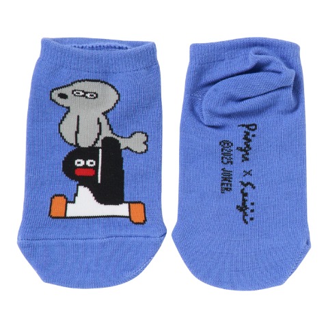キッズ　3足組スニーカーインソックス（15~20cm　PINGU×松本セイジ）