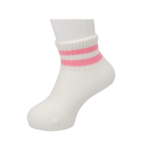 キッズ　３足組クルーソックス（13～18cm　DAILY LINE）