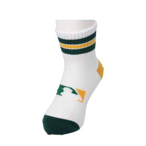 ジュニア 3足組ショート丈ソックス(15-20cm、19-24㎝ MLB)