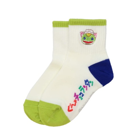 キッズ　ショートクルーソックス（13～19cm　ぐ～チョコランタン）