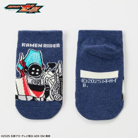 キッズ　スニーカーインソックス（15～20cm　『仮面ライダーゼッツ』）