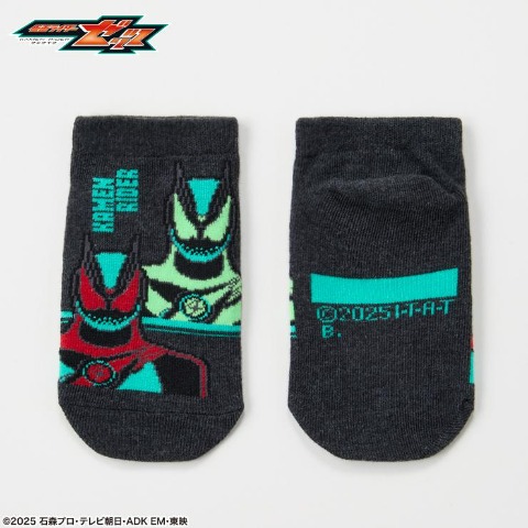 キッズ　スニーカーインソックス（15～20cm　『仮面ライダーゼッツ』）