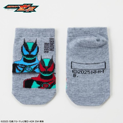 キッズ　スニーカーインソックス（15～20cm　『仮面ライダーゼッツ』）