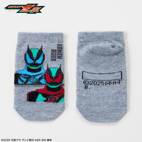 キッズ　スニーカーインソックス（15～20cm　『仮面ライダーゼッツ』）