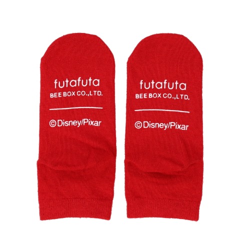 キッズ　3足組ショートクルーソックス（15～20cm　futafuta/Disney）