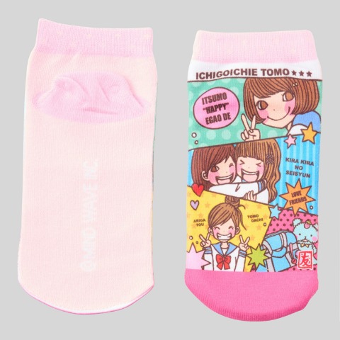 キッズ　スニーカーインソックス（15-20cm　一期一会）