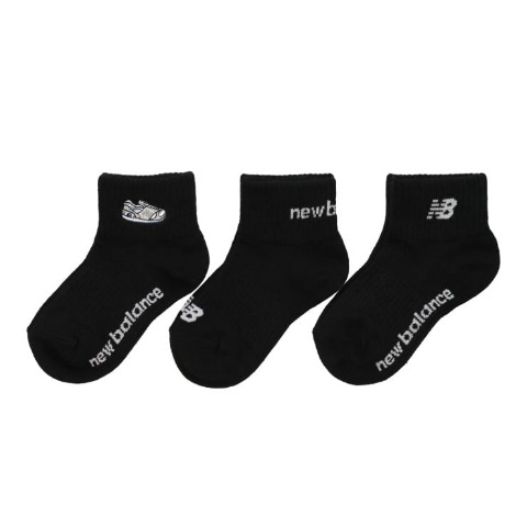 キッズ　3足組ソックス（15-20cm　19-24cm　New Balance）