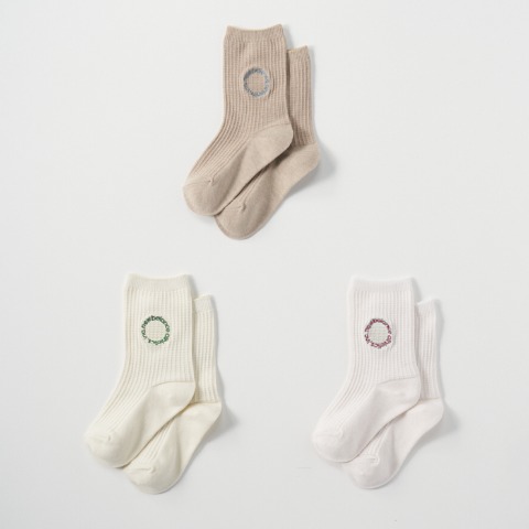 キッズ　3足組ソックス（15-20cm　19-24cm　New Balance/yuriさん）