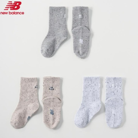 キッズ　3足組ソックス（15-20cm　19-24cm　New Balance/yuriさん）