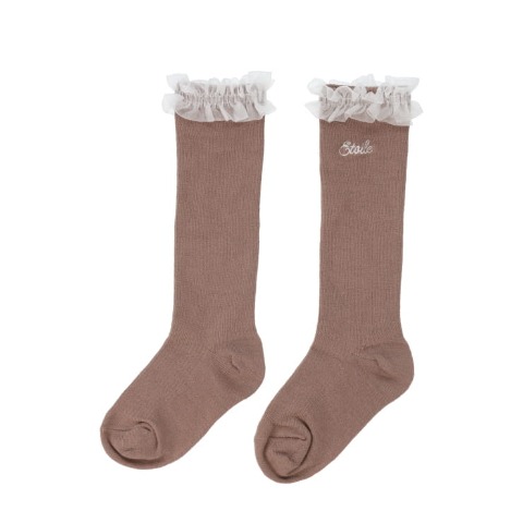 キッズ　ハイソックス（15～20cm　mamaraku×sanamamaYUI）