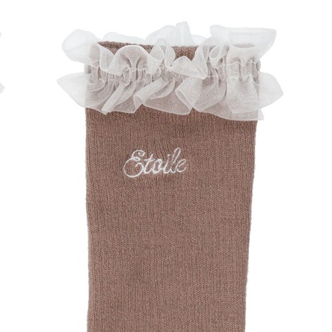 キッズ　ハイソックス（15～20cm　mamaraku×sanamamaYUI）