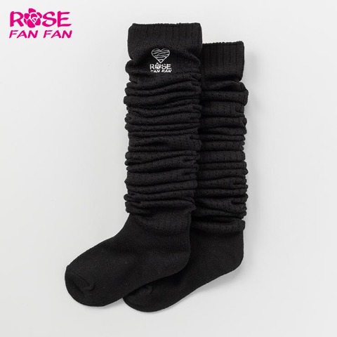 ジュニア　ルーズソックス（15-20cm　ROSE FAN FAN）