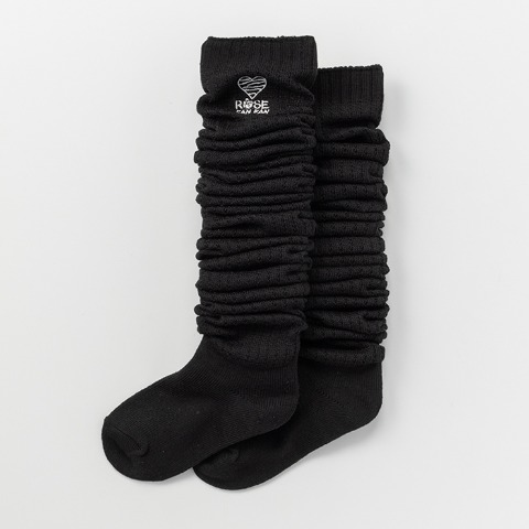 ジュニア　ルーズソックス（19-24cm　ROSE FAN FAN）