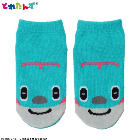 キッズ　スニーカーインソックス（13～18cm　E5 はやぶさくん）