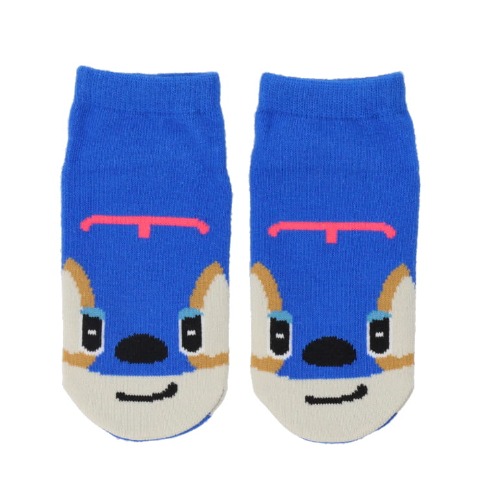 キッズ　スニーカーインソックス（13～18cm　E7 かがやきくん）