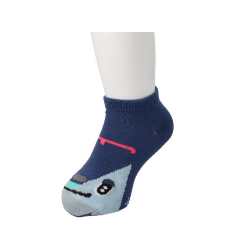 キッズ　スニーカーインソックス（13～18cm　E956 アルファXマン）