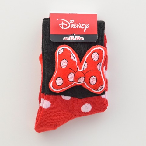 キッズ クルーソックス (15～20cm・Disney)