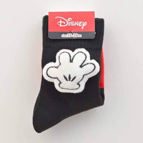 キッズ クルーソックス (15～20cm・Disney)
