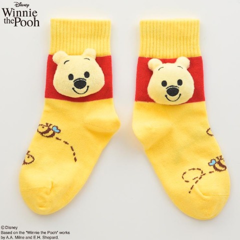 キッズクルーソックス (13～18cm・Disney)