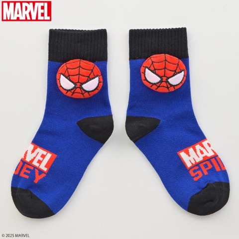 キッズ クルーソックス (15～20cm・MARVEL)