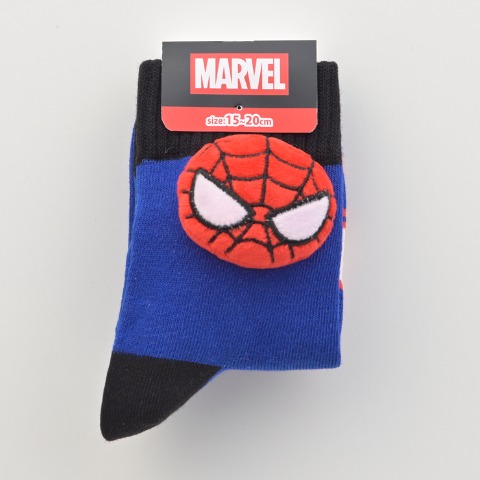 キッズ クルーソックス (15～20cm・MARVEL)