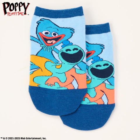 ジュニア　スニーカーインソックス（19～24cm　Poppy Playtime）