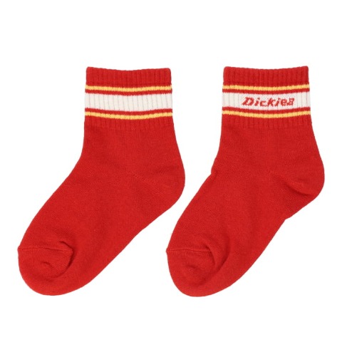 キッズ　6足組ショートクルーソックス（15～20cm　Dickies）