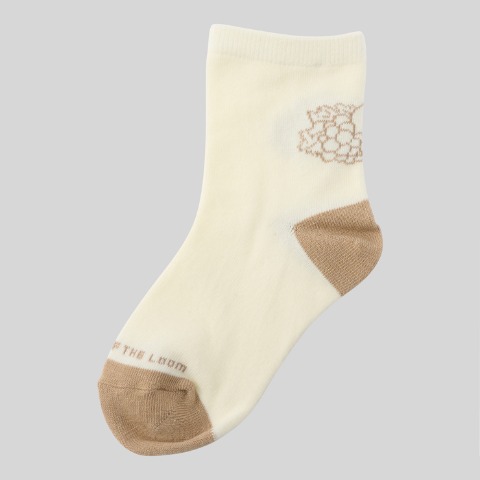 キッズ　6足組ショートクルーソックス（15～20cm　FRUIT OF THE LOOM）