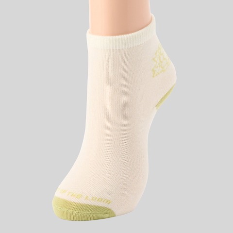 キッズ　6足組ショートクルーソックス（15～20cm　FRUIT OF THE LOOM）